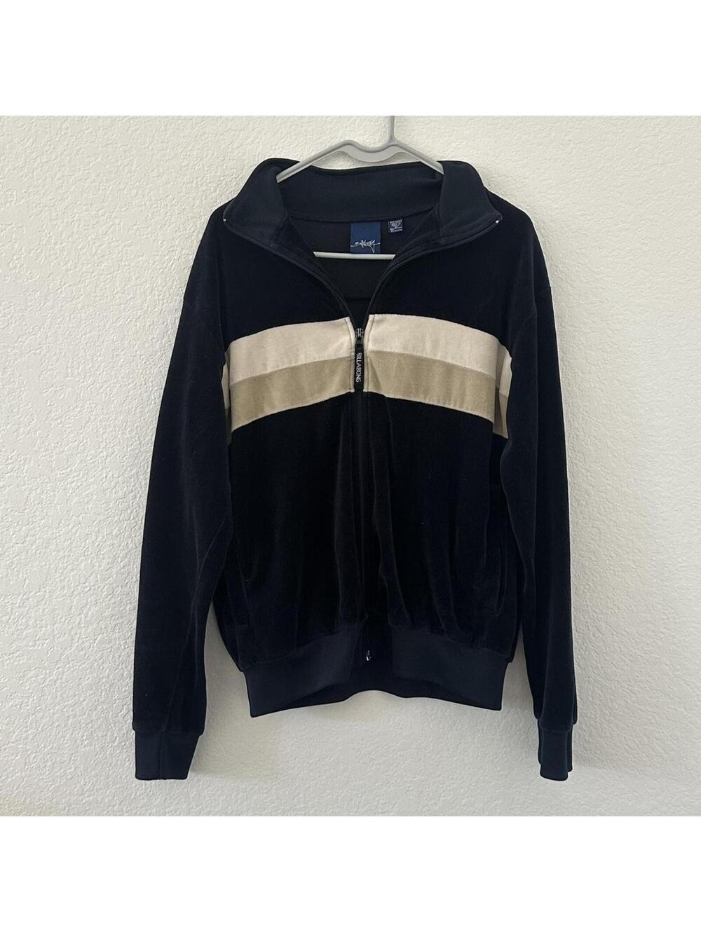 vintage Billabong Velour Full zip jacket